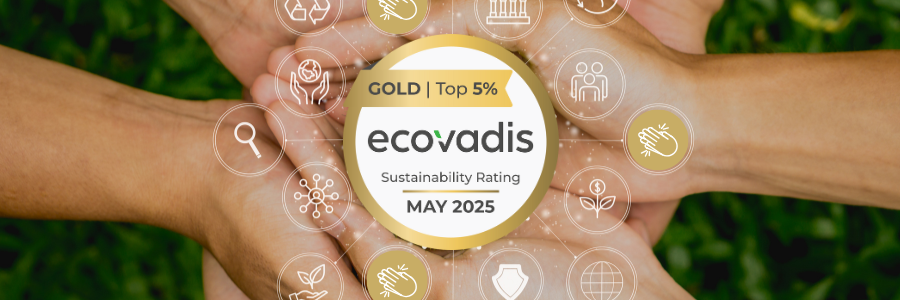 Medaille Gold EcoVadis SERIS Security