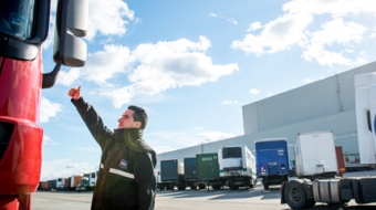 contrôle accès camion sécurité logistique